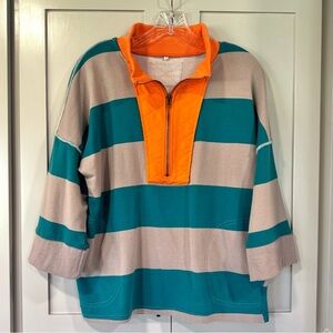 Oversized Half-Zip Pullover